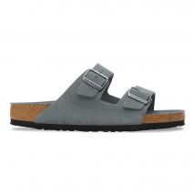 Sandales en cuir suédé à semelle souple Birkenstock Arizona