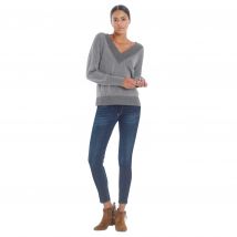 Jeans slim taille haute femme Le Temps des cerises pulp 7/8 N°1