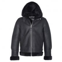 Blouson bombardier à capuche Schott