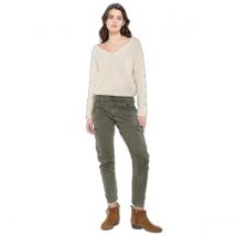 Pantalon cargo 7/8 femme Le Temps des cerises Rivera