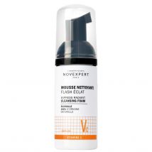 Mousse nettoyante flash eclat femme Novexpert 150 ml