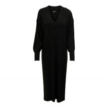 Robe midi en maille à col V femme Only Onlnew tessa