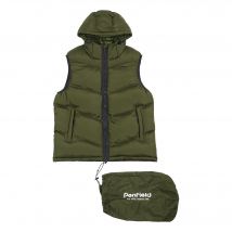 Gilet matelassé à capuche à angle Penfield Hudson script quilt ripstop