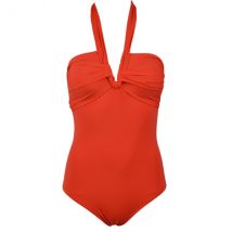 Maillot de bain 1 pièce col V femme Red Point Sali