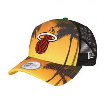 Casquette trucker New Era NBA Miami Heat