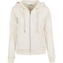 Sweatshirt à capuche femme Urban Classics organic terry zip-grandes tailles