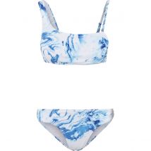 Bikini femme Urban Classics asymmetric top bikini