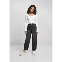 Jeans court taille haute femme Urban Classics