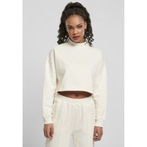 Sweatshirt femme Urban Classics cropped oversized high neck crew