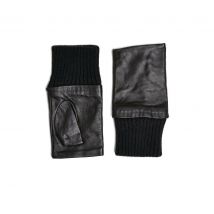 Gants demi-doigts cuir synthétique Urban Classics