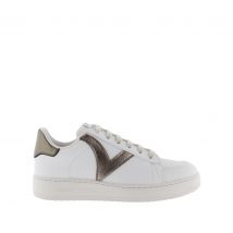 Baskets femme Victoria madrid basket efecto piel & metal
