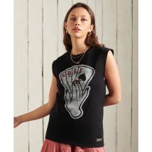 Débardeur femme Superdry Military Logo