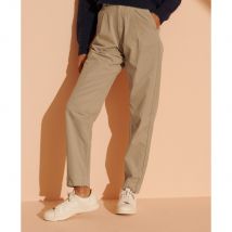 Pantalon chino plissé femme Superdry