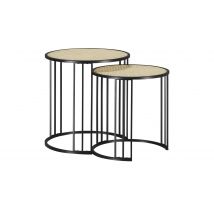 Roomers Beistelltisch 2er Set Vienna Premium