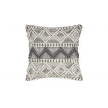 HOME STORY Kissen Grobstrickornamente