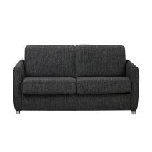 Betty Schlafsofa anthrazit - Webstoff Betty