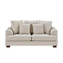 SOHO Sofa braun - Webstoff Franka