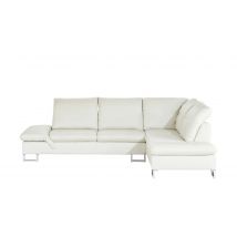 W.SCHILLIG Ledersofa creme - Leder Saraa