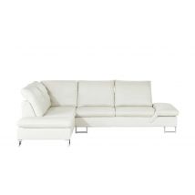 W.SCHILLIG Ledersofa creme - Leder Saraa