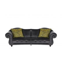 Design Big Sofa anthrazit - Mikrofaser Nobody