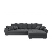 bobb Ecksofa grau - Mikrofaser Farina