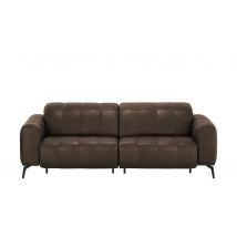 Natuzzi Editions Ledersofa mit Kopfteilverstellung Portento
