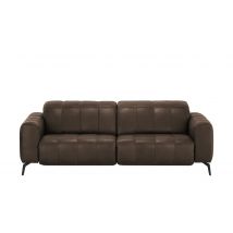 Natuzzi Editions Ledersofa mit Kopfteilverstellung Portento