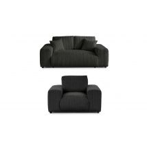 S-STYLE Polstergarnitur 2er-Set