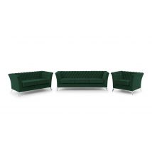 S-STYLE Chesterfield Polstergarnitur 3+2+1 Wilhelm
