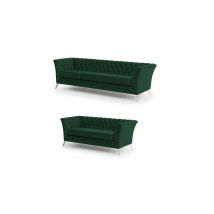 S-STYLE Chesterfield Polstergarnitur 3+2 Wilhelm