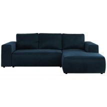 Ecksofa Beige mit Schlaffunktion Trentino