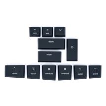 Kinesis mWave MAC Black PC Keycaps for KB150P-TAC. Note: Basic reprogr