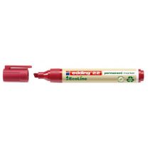 Edding 22 EcoLine permanent marker Chisel tip Red