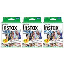 Fujifilm Instax Wide Picture Format Instant Photo Film - White - Pack