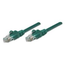 Intellinet Network Patch Cable. Cat5e. 0.5m. Green. CCA. U/UTP. PVC. R