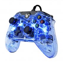 PDP Afterglow Black. Blue. Transparent USB Gamepad Analogue / Digital