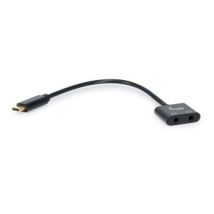 Equip USB-C to Dual 3.5mm Audio DAC Adapter