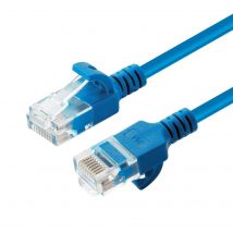 Microconnect V-UTP6A002B-SLIM networking cable Blue 0.2 m Cat6a U/UTP