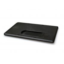 Digital ID Enclosed Rigid Card Holders for use in Pocket. Frosted Blac