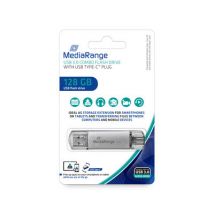 MediaRange MR938 USB flash drive 128 GB USB Type-A / USB Type-C 3.2 Ge