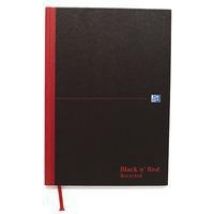 Black n&#039; Red BLACK N RED HB RECY NOTEBOOK A4 PK5