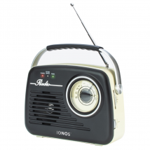 IONOS Tilbury Retro Radio With Bluetooth