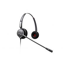 Eartec 710D Headset Wired Head-band Office/Call center Black