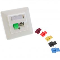 InLine Dust Cover for RJ45 female. black. 100 pcs.