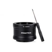 Praktica T2-EOS-M camera lens adapter