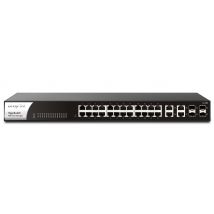 DrayTek G1282 Managed Gigabit Ethernet (10/100/1000) 1U Black