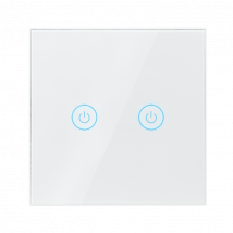 LogiLink WiFi Smart EU Light Switch. 2-Gang. Tuya compatible