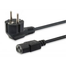 Equip High Quality Power Cord. C13 to Schuko. 1.8m