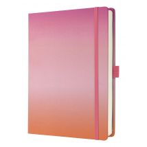 Sigel Jolie JB103 writing notebook A5+ 100 sheets Orange. Pink