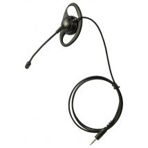 Ampetronic 1 Headset Wired Ear-hook Office/Call center Black